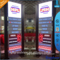 outdoor durable gas station led digital signage show gas price date temperature